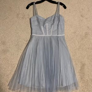 Powder Blue Monique Lhuillier BRIDESMAIDS Dress